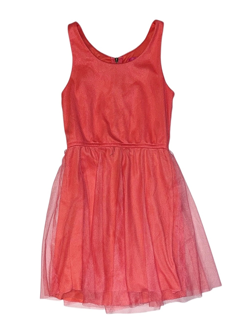 PINKY Girl's Dark Orange Sleeveless Dress Size 8